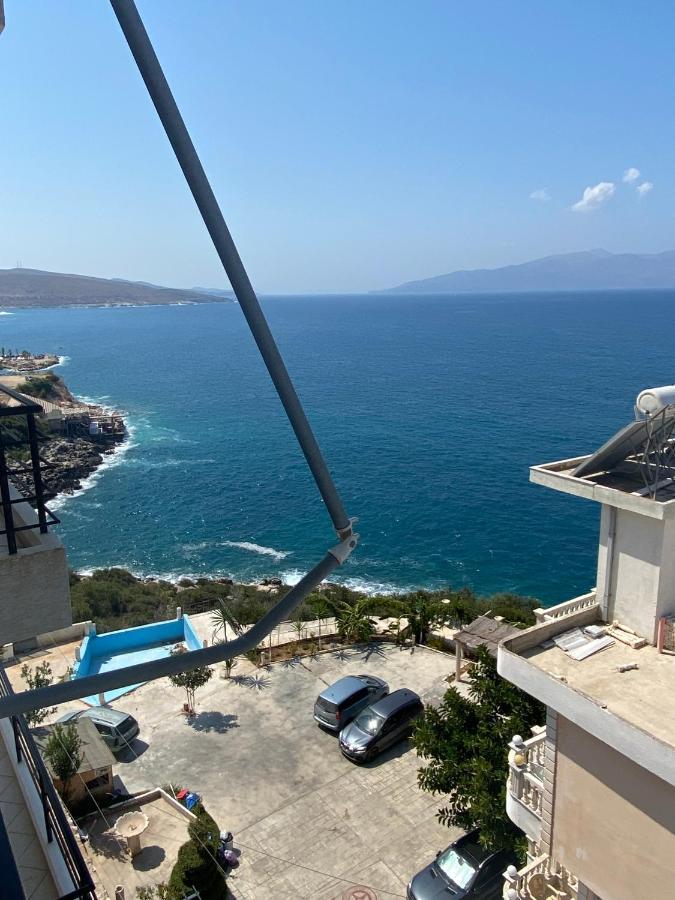 Apartment With Huge Sea View Balcony Sarande Exterior photo