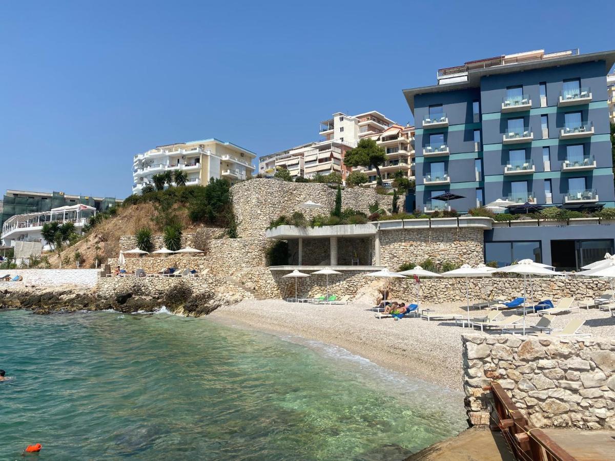Apartment With Huge Sea View Balcony Sarande Exterior photo